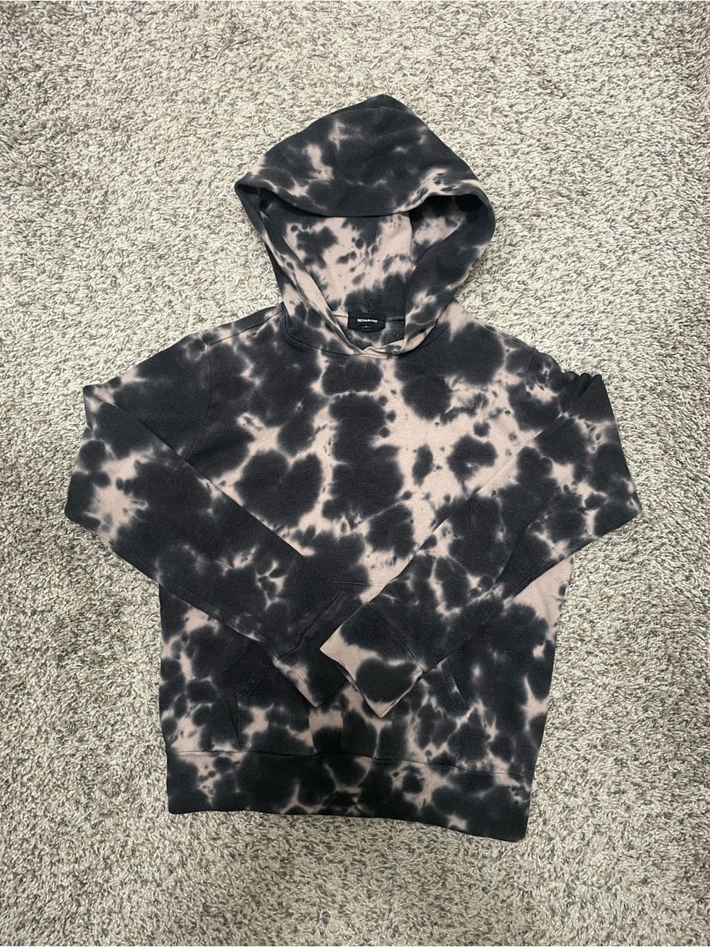 Monrow Free People Tie-Dye Hoodie